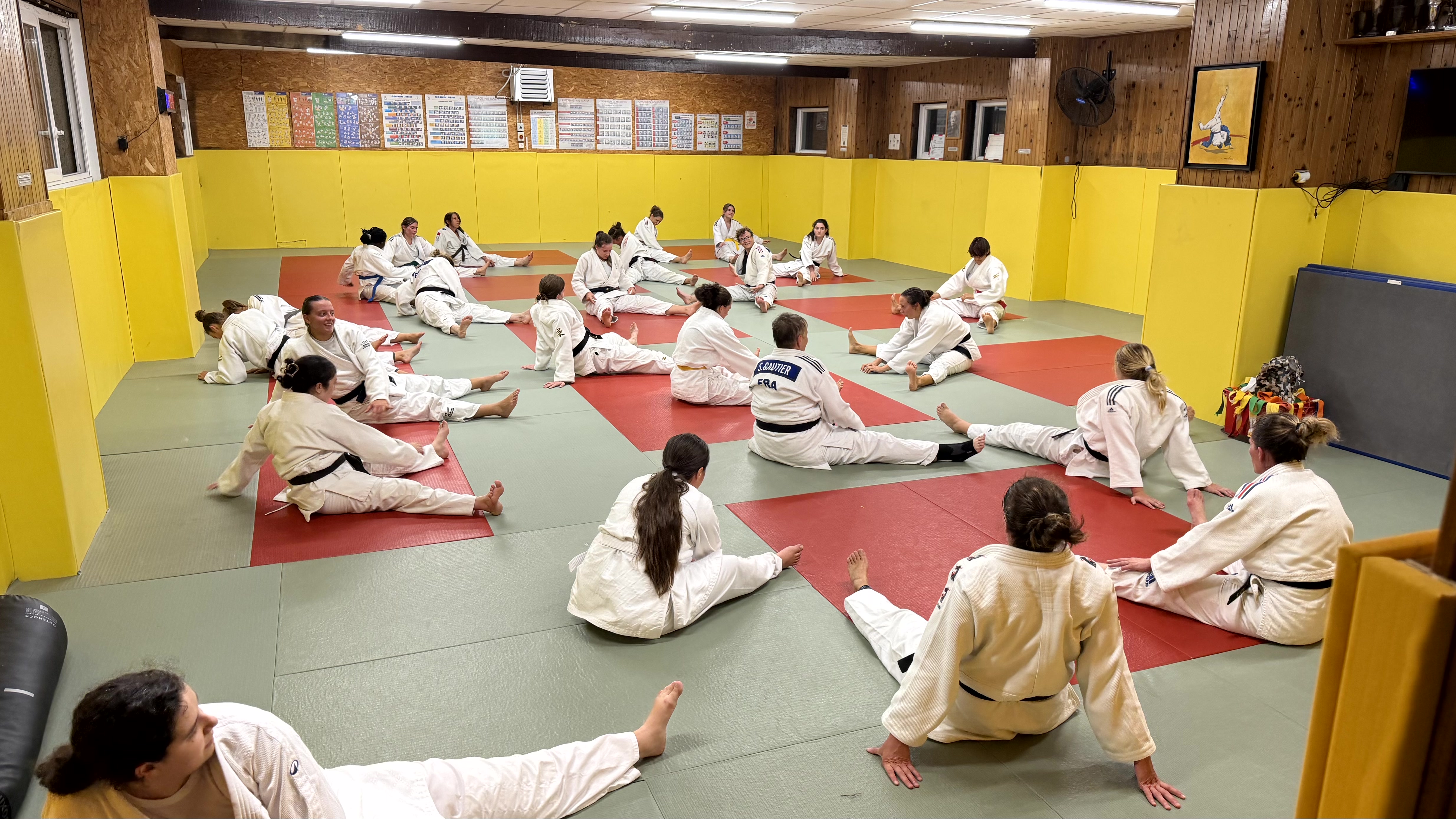 Une soirée 100 % filles au Cercle Nancéien de Judo !
