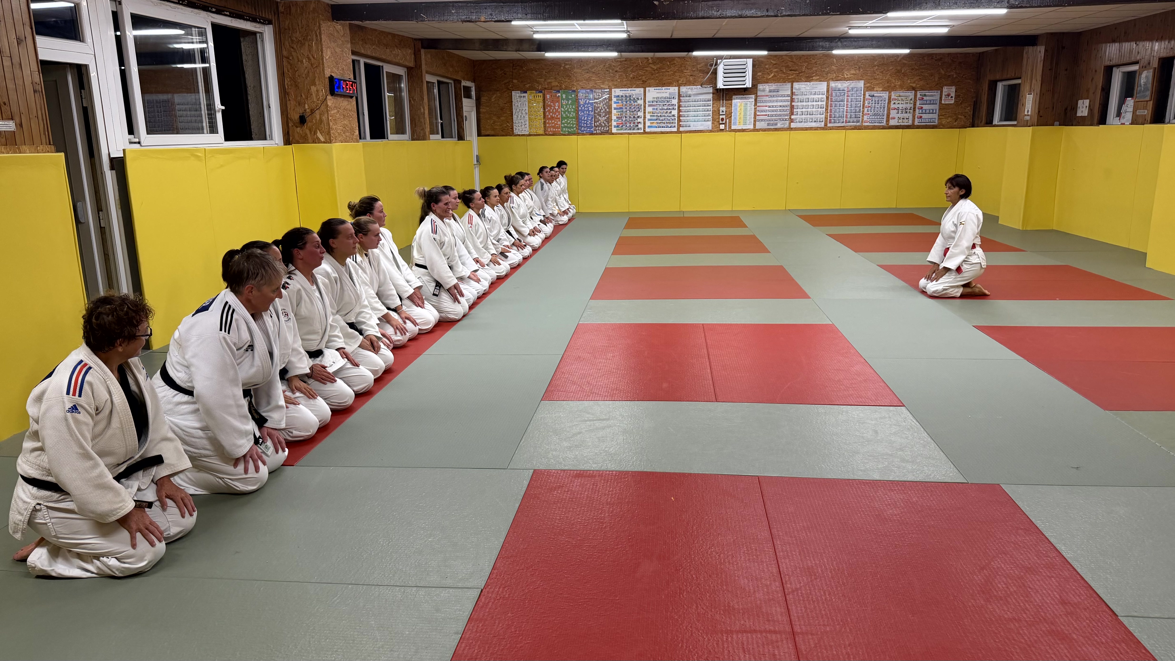 Une soirée 100 % filles au Cercle Nancéien de Judo !