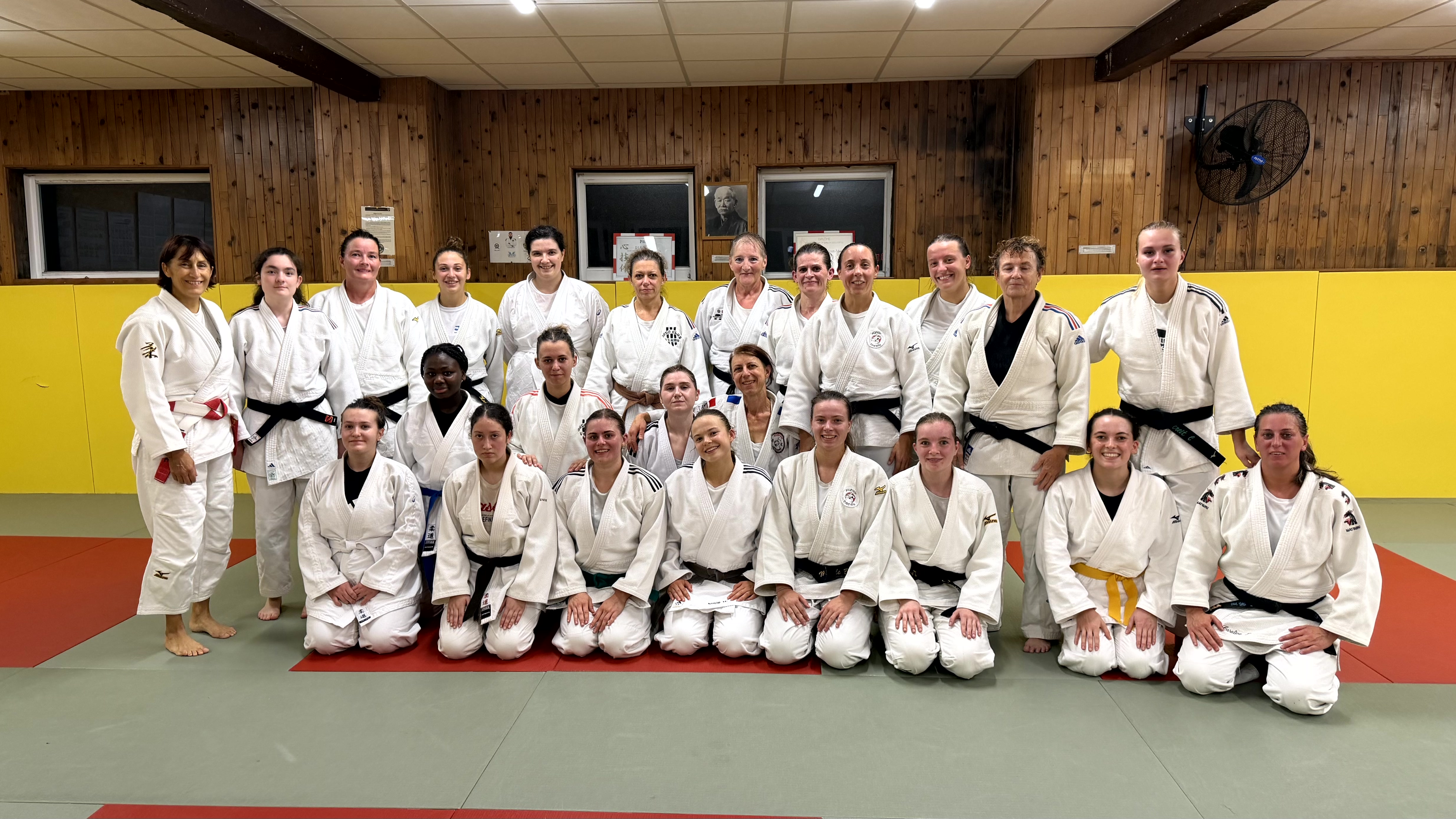 Une soirée 100 % filles au Cercle Nancéien de Judo !