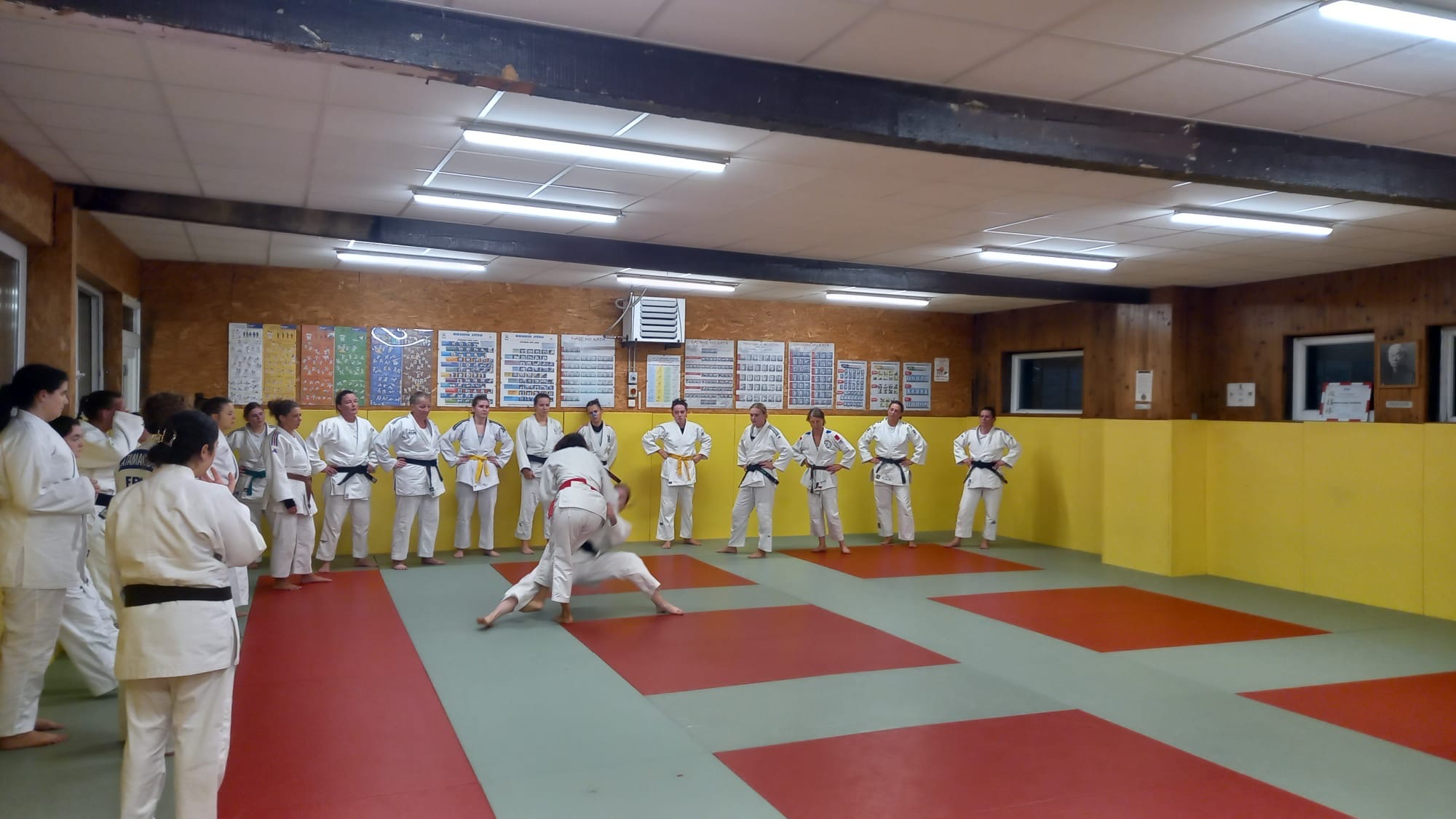 Une soirée 100 % filles au Cercle Nancéien de Judo !