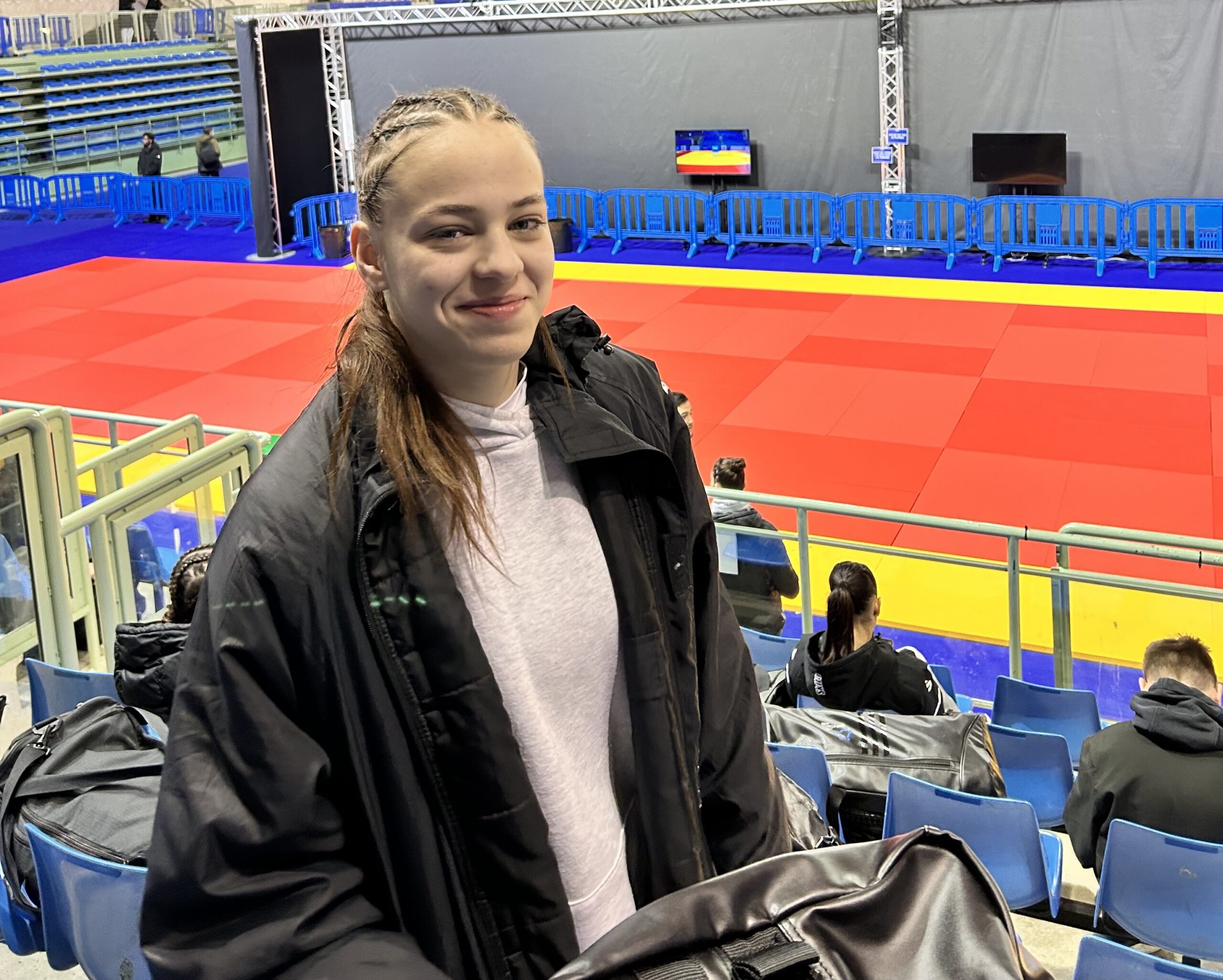 Gabrielle aux Championnats de France 1ère Division Cadets